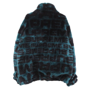 新品同様 シュプリーム フェイクファー ボンバージャケット サイズL  グリーン 1767【中古】Supreme メンズ