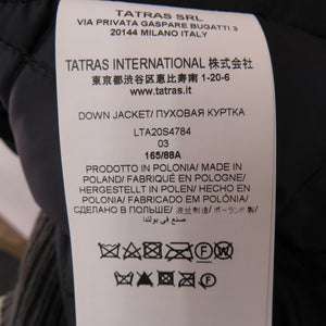 美品 タトラス BULAGORA ショートブルゾン LTA20S4784 ブラック ノーカラーダウンジャケット LTA20S4784 ナイロン 1787【中古】TATRAS