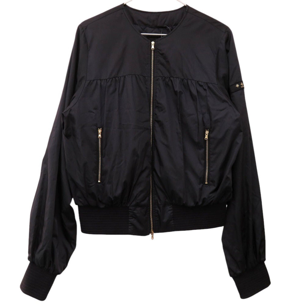 美品 タトラス BULAGORA ショートブルゾン LTA20S4784 ブラック ノーカラーダウンジャケット LTA20S4784 ナイロン 1787【中古】TATRAS