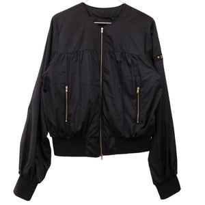 美品 タトラス BULAGORA ショートブルゾン LTA20S4784 ブラック ノーカラーダウンジャケット LTA20S4784 ナイロン 1787【中古】TATRAS