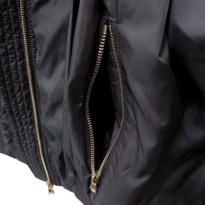 美品 タトラス BULAGORA ショートブルゾン LTA20S4784 ブラック ノーカラーダウンジャケット LTA20S4784 ナイロン 1787【中古】TATRAS