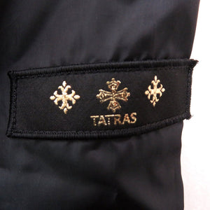 美品 タトラス BULAGORA ショートブルゾン LTA20S4784 ブラック ノーカラーダウンジャケット LTA20S4784 ナイロン 1787【中古】TATRAS