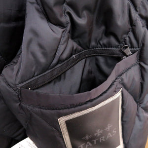 美品 タトラス BULAGORA ショートブルゾン LTA20S4784 ブラック ノーカラーダウンジャケット LTA20S4784 ナイロン 1787【中古】TATRAS