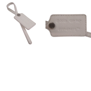 美品 オフホワイト VIRGIL ABLOH スニーカー OUT OF OFFICE FOR WALKING OMIA189F21LEA003 サイズ42 OMIA189F21LEA003 レザー ホワイト 1789【中古】OFF-WHITE