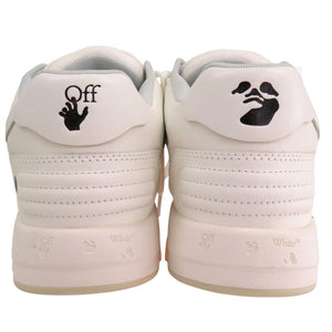 美品 オフホワイト VIRGIL ABLOH スニーカー OUT OF OFFICE FOR WALKING OMIA189F21LEA003 サイズ42 OMIA189F21LEA003 レザー ホワイト 1789【中古】OFF-WHITE