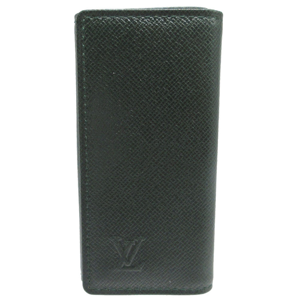 美品 ルイヴィトン タイガ ミュルティクレ グリーン 緑 4連キーケース 0026【中古】LOUIS VUITTON