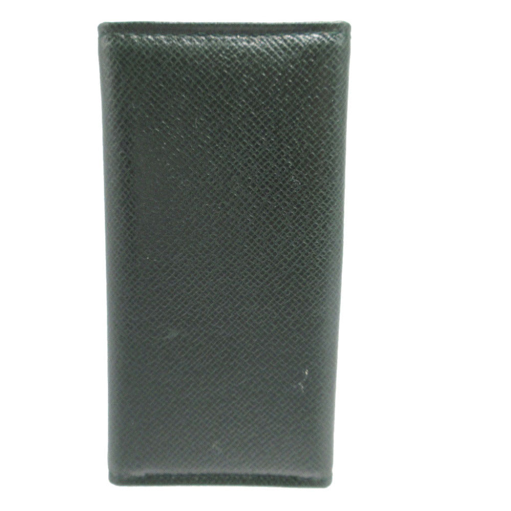 美品 ルイヴィトン タイガ ミュルティクレ グリーン 緑 4連キーケース 0026【中古】LOUIS VUITTON