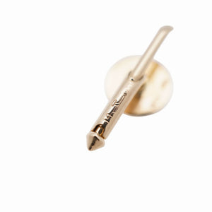 美品 ティファニー K14YG スタッドボタン カフス ヴィンテージ イエローゴールド 0074【中古】TIFFANY&Co.