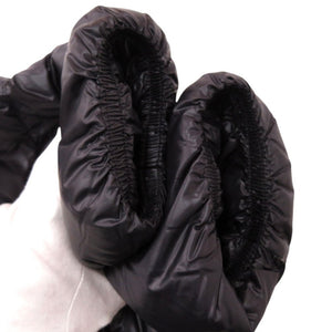 美品 モンクレール SERITTE フーデッド ショートダウンジャケット E20934696949 C0151 サイズ1 ブラック 0087【中古】MONCLER