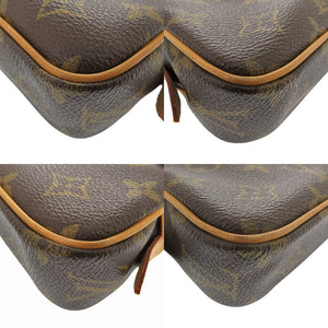 美品 ルイ ヴィトン マルリーバンドリエール  モノグラム M51828 ショルダーバッグ ブラウン LV 0100【中古】LOUIS VUITTON