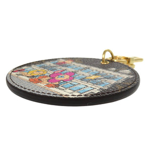 美品 ルイ ヴィトン ヴィヴィエンヌ ポルト クレ・イリュストレ モノグラム M00873 キーホルダー ブラウン LV 0103【中古】LOUIS VUITTON