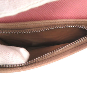 美品 プラダ サフィアーノレザー ピンク 1MV204 二つ折り財布 0104【中古】PRADA