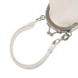 未使用 メゾン マルジェラ タビ マイクロ コインケース SA1VL0004 レザー ホワイト ポーチ 白 0118【中古】Maison Margiela