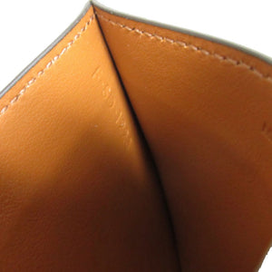 美品 セリーヌ トリオンフ F-SD-1223 レザー ブラウン 茶 カードケース 0122【中古】CELINE