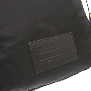 美品 ジバンシィ ナイロン ブラック イエロー ホワイト リュック デイパック 0189【中古】GIVENCHY メンズ