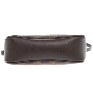 美品 ルイ ヴィトン トゥルースメイクアップ ダミエ ブラウン ハンドバッグ LV 0198【中古】LOUIS VUITTON