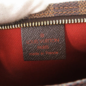 美品 ルイ ヴィトン トゥルースメイクアップ ダミエ ブラウン ハンドバッグ LV 0198【中古】LOUIS VUITTON