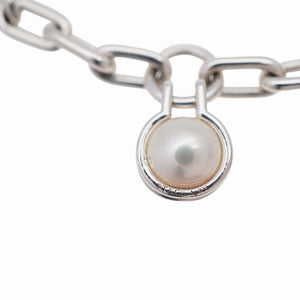 美品 ティファニー ハードウェア フレッシュウォーター パール シルバー 925 ネックレス アクセサリー 0226【中古】TIFFANY&Co. レディース