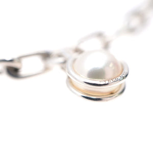 美品 ティファニー ハードウェア フレッシュウォーター パール シルバー 925 ネックレス アクセサリー 0226【中古】TIFFANY&Co. レディース