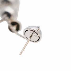 美品 ティファニー ハードウェア トリプルドロップ ボール ピアス シルバー925 アクセサリー 0229【中古】TIFFANY&Co.