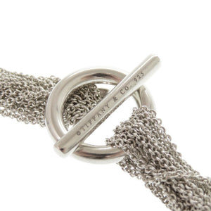 美品 ティファニー オープンハート トグル シルバー925 ネックレス 0275【中古】TIFFANY&Co.