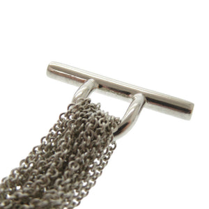 美品 ティファニー オープンハート トグル シルバー925 ネックレス 0275【中古】TIFFANY&Co.