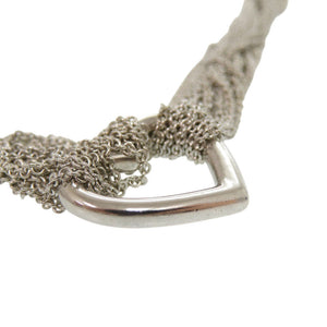 美品 ティファニー オープンハート トグル シルバー925 ネックレス 0275【中古】TIFFANY&Co.