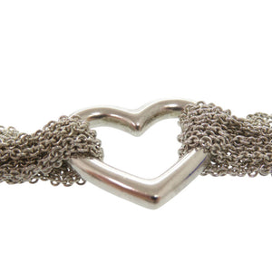 美品 ティファニー オープンハート トグル シルバー925 ネックレス 0275【中古】TIFFANY&Co.