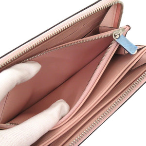 未使用品 ルイ ヴィトン モノグラムマヒナ ジッピーウォレット M61868 ローズジャスミン 2016年製 ラウンドファスナー 長財布 ピンク LV 0317【中古】LOUIS VUITTON