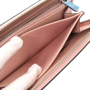 未使用品 ルイ ヴィトン モノグラムマヒナ ジッピーウォレット M61868 ローズジャスミン 2016年製 ラウンドファスナー 長財布 ピンク LV 0317【中古】LOUIS VUITTON