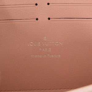 未使用品 ルイ ヴィトン モノグラムマヒナ ジッピーウォレット M61868 ローズジャスミン 2016年製 ラウンドファスナー 長財布 ピンク LV 0317【中古】LOUIS VUITTON