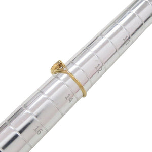 美品 クリスチャンディオール Clair D Lune クレール ディー リュヌ R1137CDLCY メタル ストーン 約13号 ゴールド リング 指輪 0345【中古】Christian Dior