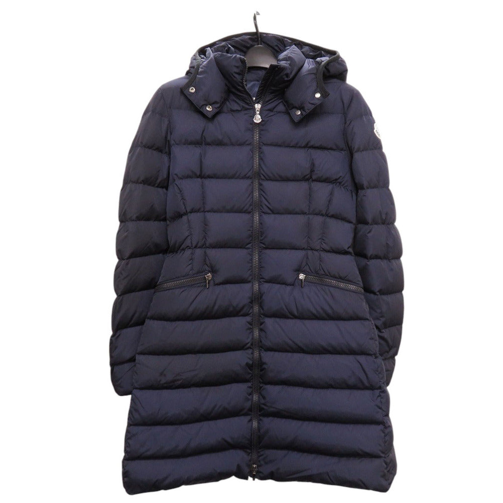 モンクレール CHARPAL GIUBBOTTO シャーパル フード付きダウンジャケット G29541C50210 54155 サイズ14 ネイビー 0363【中古】MONCLER