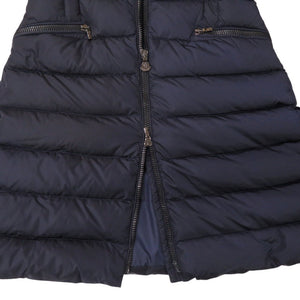 モンクレール CHARPAL GIUBBOTTO シャーパル フード付きダウンジャケット G29541C50210 54155 サイズ14 ネイビー 0363【中古】MONCLER