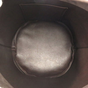 新品同様 ザ ロウ レオ ミニ スエード ブラウン ショルダーバッグ 茶 0372【中古】THE ROW