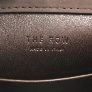 新品同様 ザ ロウ レオ ミニ スエード ブラウン ショルダーバッグ 茶 0372【中古】THE ROW