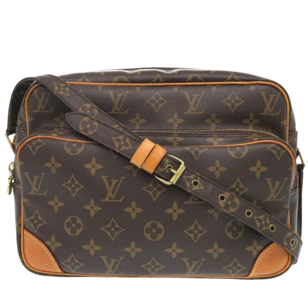 ルイ ヴィトン ナイル モノグラム M45244 ブラウン ショルダーバッグ LV 0392【中古】LOUIS VUITTON