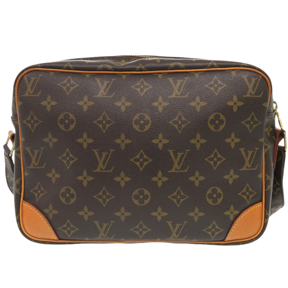 ルイ ヴィトン ナイル モノグラム M45244 ブラウン ショルダーバッグ LV 0392【中古】LOUIS VUITTON