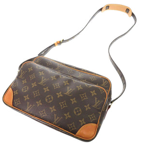 ルイ ヴィトン ナイル モノグラム M45244 ブラウン ショルダーバッグ LV 0392【中古】LOUIS VUITTON