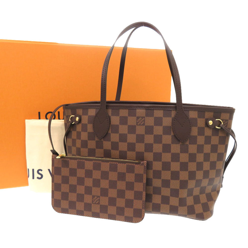 未使用 ルイ ヴィトン 新型 ネヴァーフルPM ダミエ スリーズ N40600 ICタグ トートバッグ LV 0425 【中古】 LOUIS VUITTON