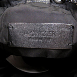 未使用 モンクレール MINI DRAWSTRING ナイロン ブラック ショルダーバッグ 黒 0426【中古】MONCLER