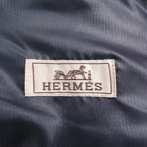 未使用 エルメス カシミヤ ダウンベスト カシミヤ/ナイロン ブラック サイズ46 黒 0429【中古】HERMES メンズ