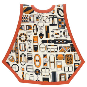 新品同様 エルメス ランプシェード トリヨンクレマンス ホワイト オレンジ その他雑貨 0443【中古】HERMES