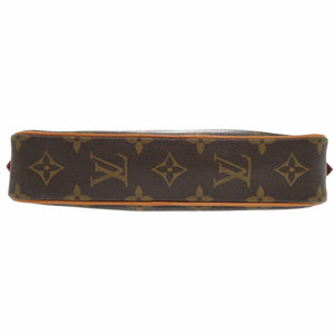 美品 ルイ ヴィトン マルリーバンドリエール  モノグラム M51828 ショルダーバッグ ブラウン LV 0457【中古】LOUIS VUITTON
