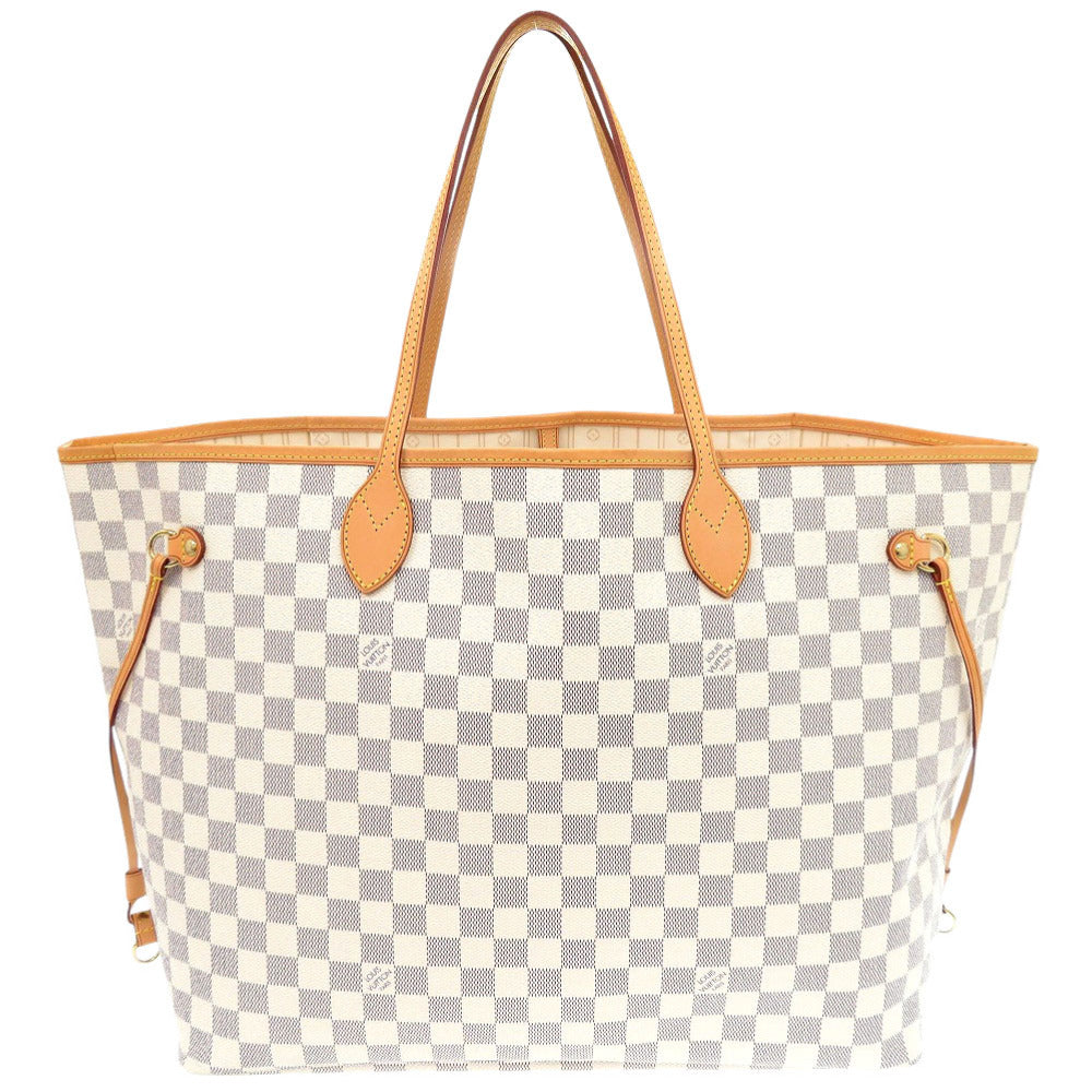 美品 ルイ ヴィトン ネヴァーフルGM ダミエアズール N51108 トートバッグ LV 0461  【中古】 LOUIS VUITTON