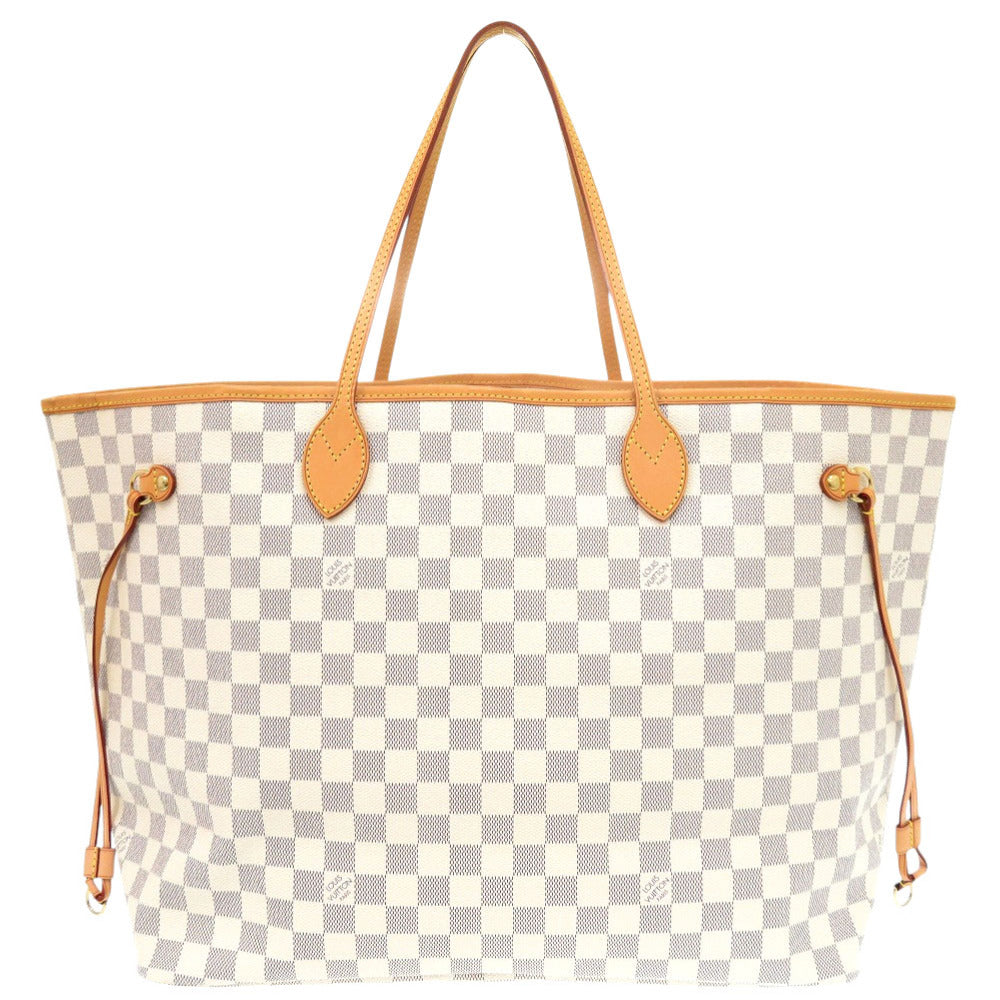 美品 ルイ ヴィトン ネヴァーフルGM ダミエアズール N51108 トートバッグ LV 0461  【中古】 LOUIS VUITTON