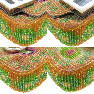 新品同様 フェンディ ナノバゲット ビーズ マルチカラー ショルダーバッグ 0481【中古】FENDI