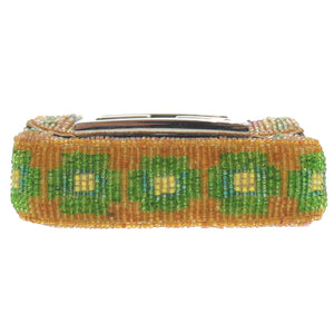 新品同様 フェンディ ナノバゲット ビーズ マルチカラー ショルダーバッグ 0481【中古】FENDI