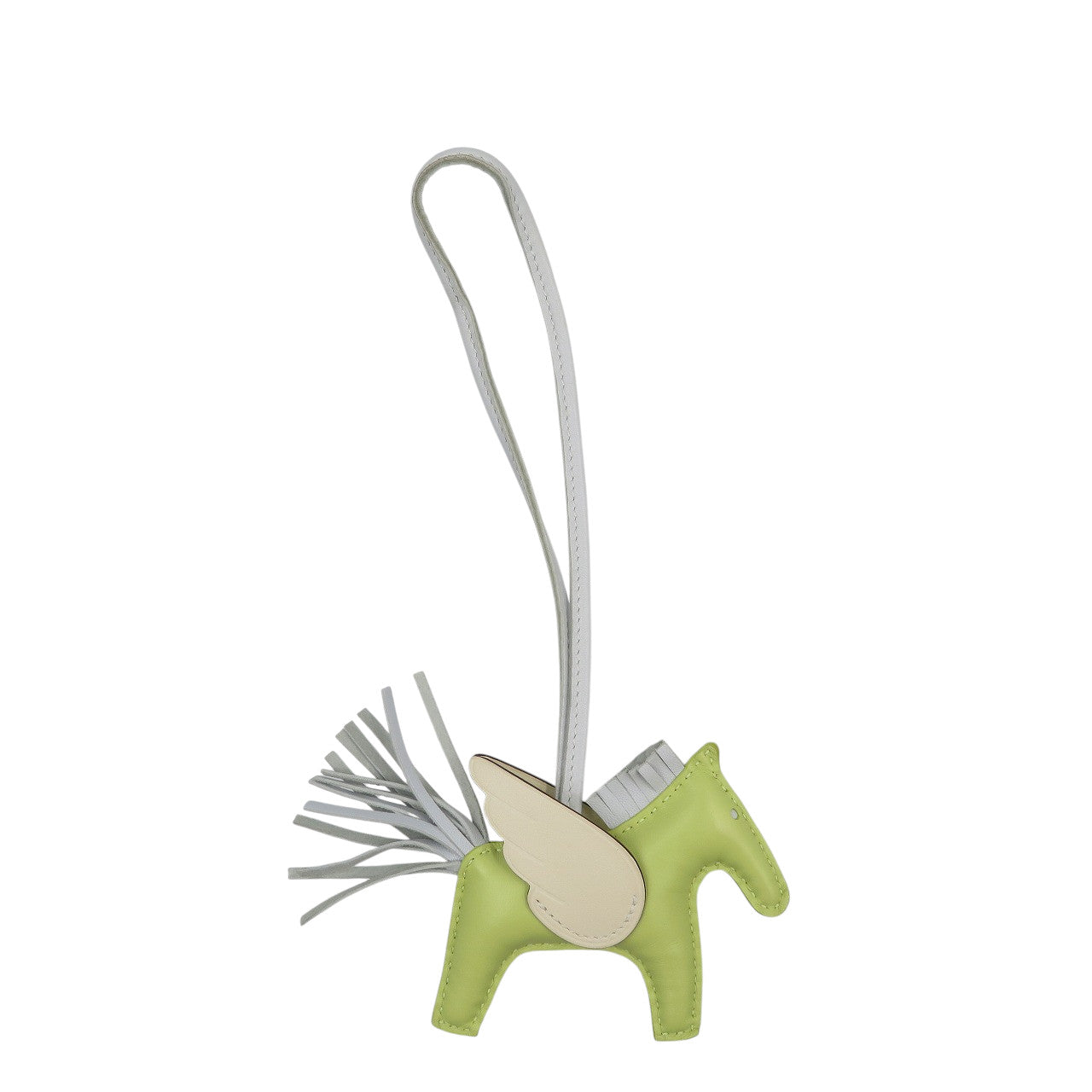 美品 エルメス ロデオPM ペガサス アニョーミロ ヴォースイフト ジョーヌブルジョン ブルーブリュム ナタ Z刻印 バッグチャーム 0483【中古】HERMES