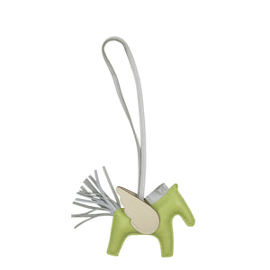 美品 エルメス ロデオPM ペガサス アニョーミロ ヴォースイフト ジョーヌブルジョン ブルーブリュム ナタ Z刻印 バッグチャーム 0483【中古】HERMES